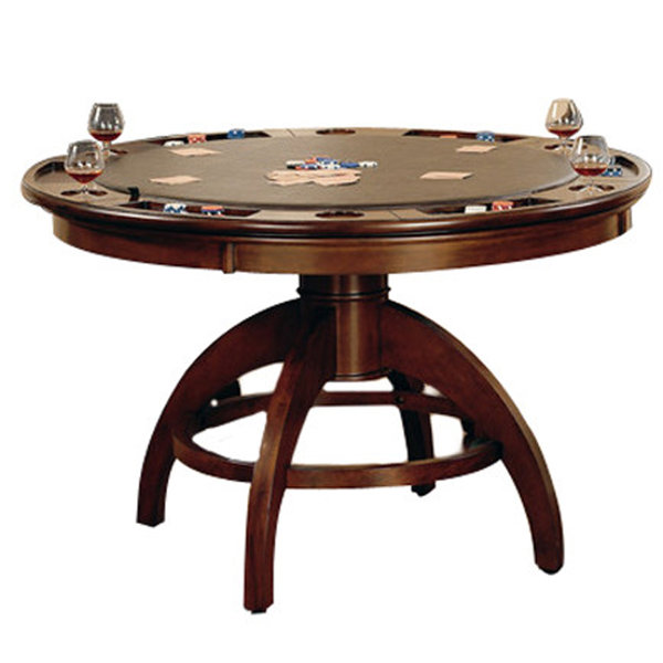 Standard Round Poker Table Size